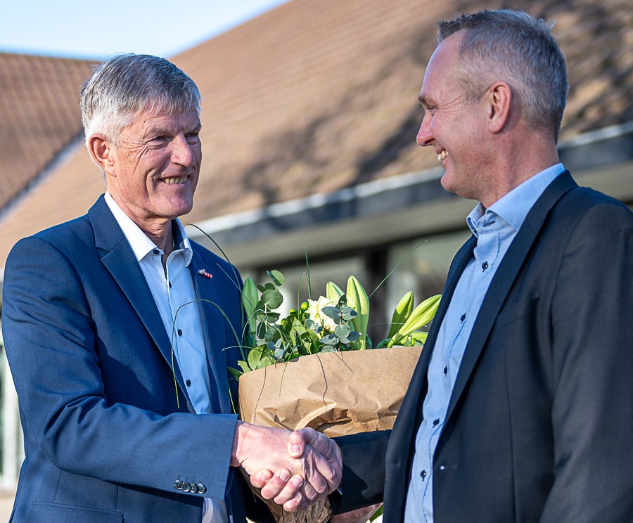 Det formelle farvel til adm. direktør for Finanssektorens Uddannelsescenter, Søren Laursen. 